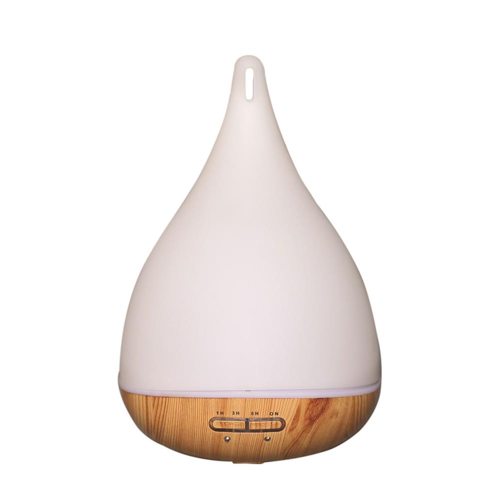 Aroma LED Wood Base Ultrasonic Electric Essential Oil Diffuser £26.99